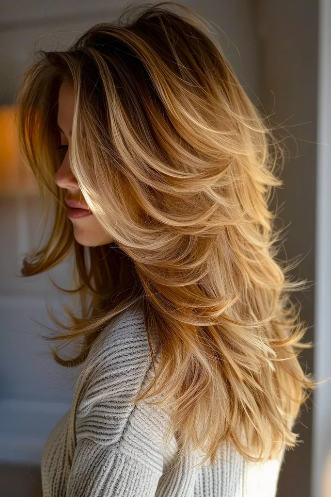 doorschijnende, gelaagde snit' title=