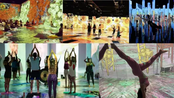 Varför gör alla yoga med Van Gogh?