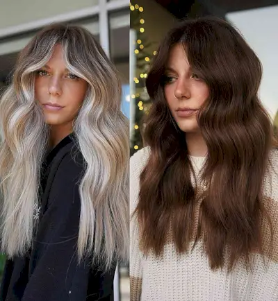 28 nuevas formas cuyas mujeres se vuelven largas y onduladas en 2024