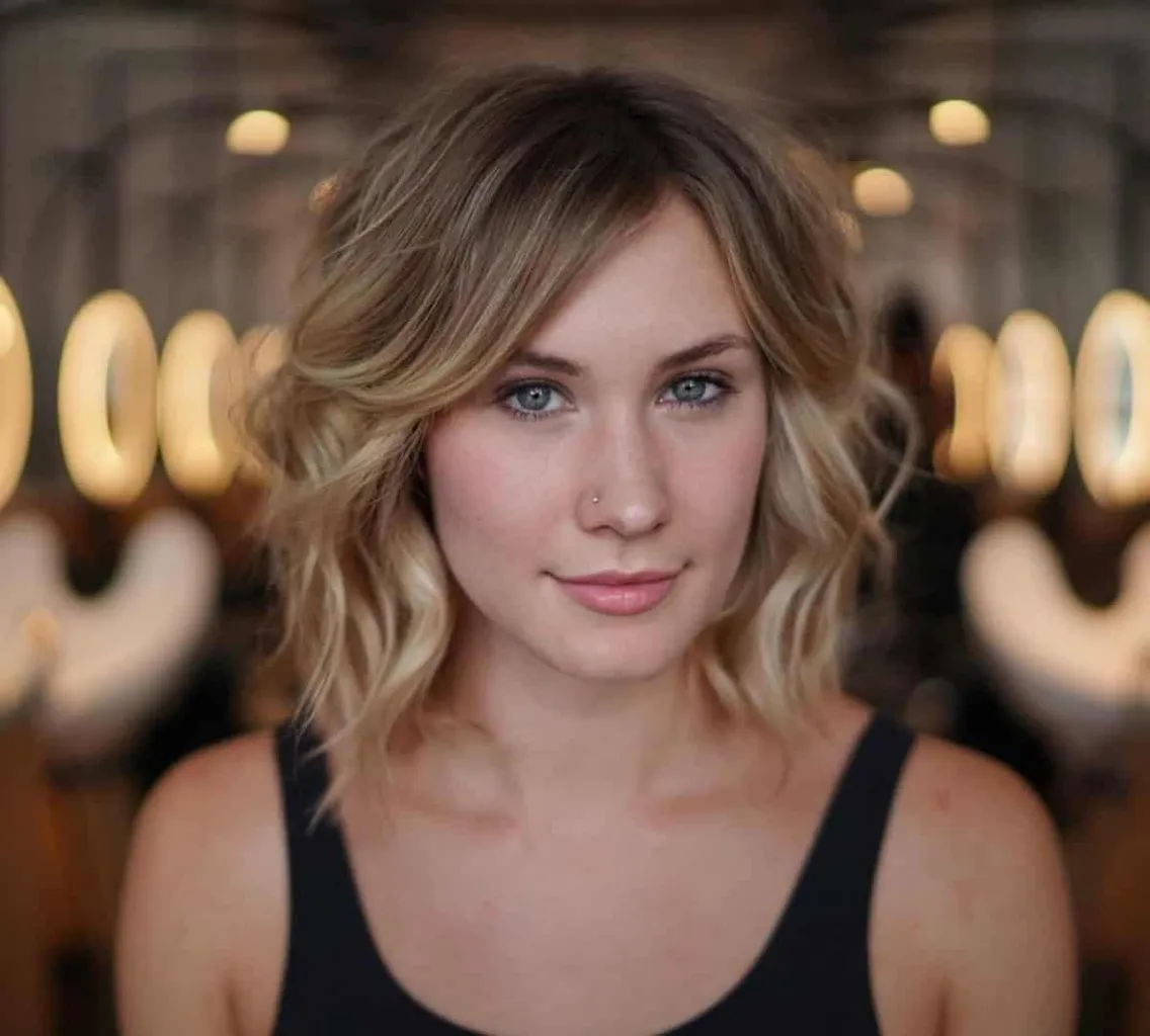 Nejúžasnější Dlouhý Bob S Boční Ofinou' title=