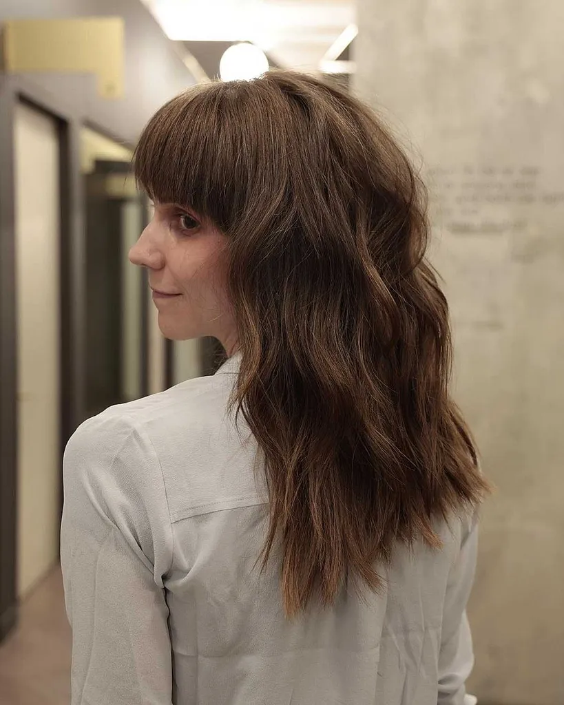 Long Lived-In trubbig snitt med en mjuk underskärning' title=