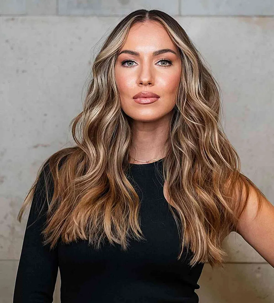 Långt Sand Balayage trubbigt snitt' title=