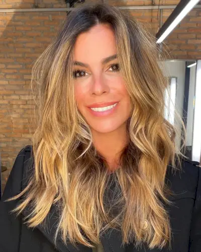 Long Hair for Women Over 40 with thin hair