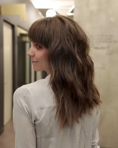 Long Lived-In Blunt Cut with a Soft Undercut