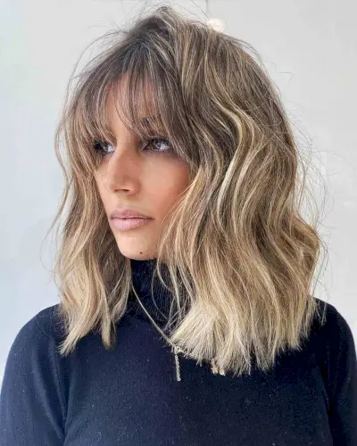 Adorable Bob with Bangs