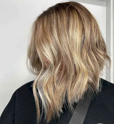 Dashing Long Bob with Layers