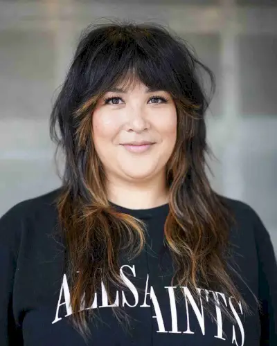 Razored Shag Haircut with Bangs for Long Hair