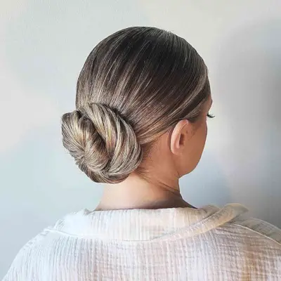 Sophisticated Low Bun