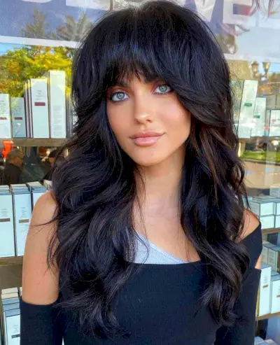 Long Sexy Shaggy Butterfly Cut for Thick Hair