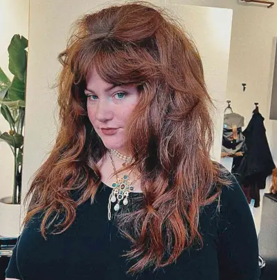 32 peinados largos para peinado para cabello grueso