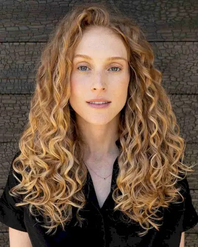 Feminine Perm For Long Thick Hair