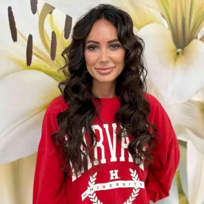 Long Dark Brown Waves with a Middle Part