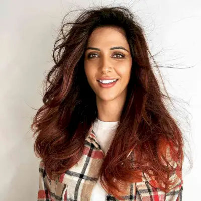 Dark Red Long Straight Style