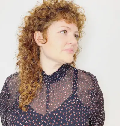 Attractive Bangs for Long Curly Hair