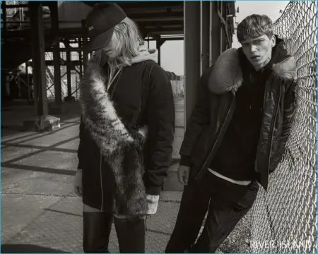 River Island 2016 Toamna Iarna Imbracaminte pentru barbati Jake Love 006