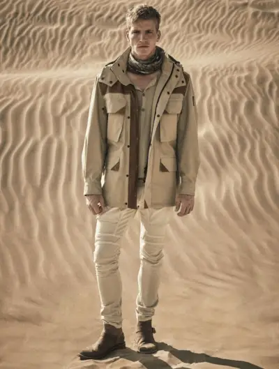 Belstaff prevê o Chic Desert Explorer para a primavera