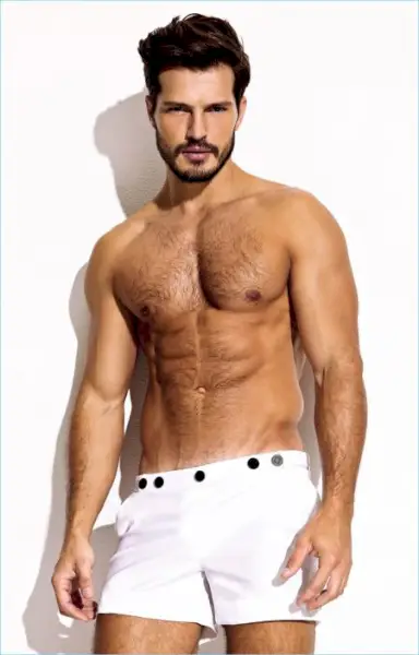 チャーリー・マシュー・ジンク 2017 水着ルックブック 010