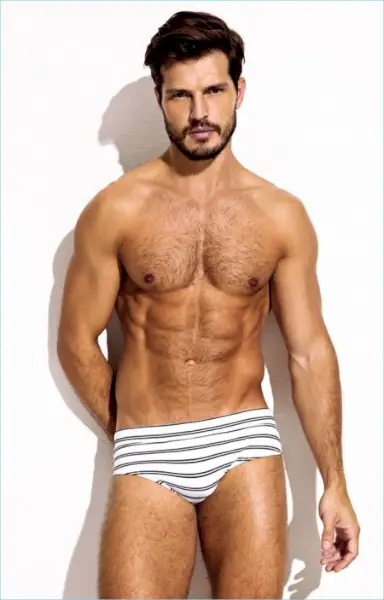 チャーリー・マシュー・ジンク 2017 水着ルックブック 016