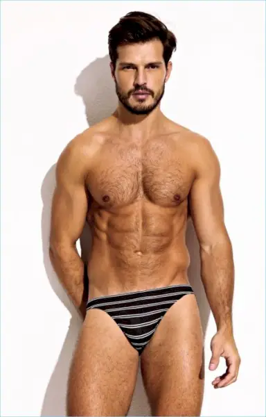 チャーリー・マシュー・ジンク 2017 水着ルックブック 020