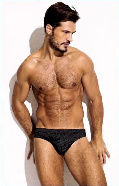 チャーリー・マシュー・ジンク 2017 水着ルックブック 034