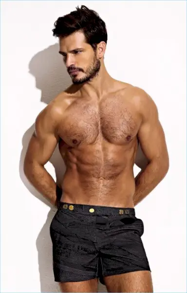 チャーリー・マシュー・ジンク 2017 水着ルックブック 037