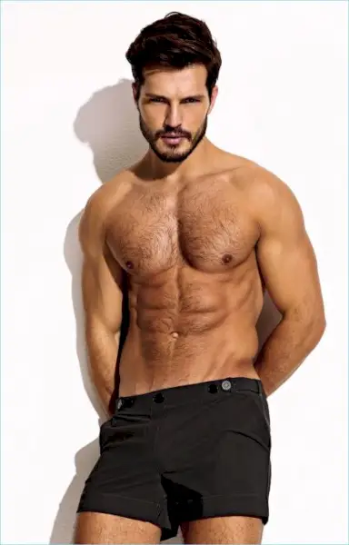 チャーリー・マシュー・ジンク 2017 水着ルックブック 039