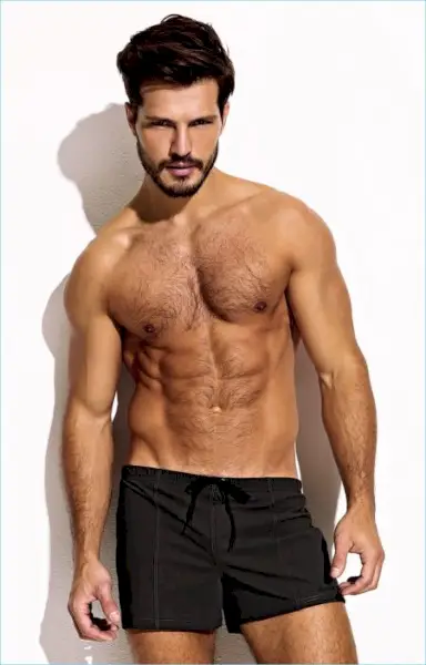 チャーリー・マシュー・ジンク 2017 水着ルックブック 041