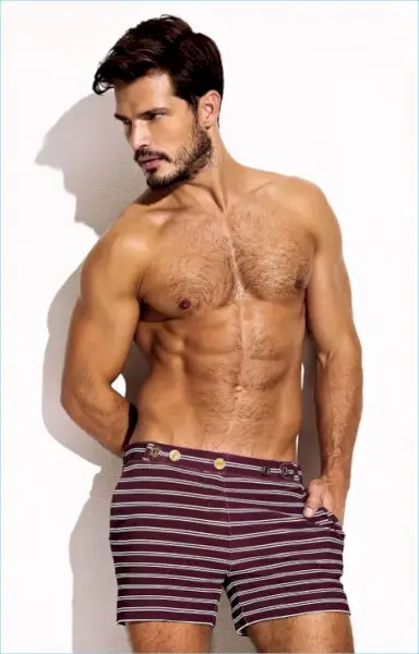 チャーリー・マシュー・ジンク 2017 水着ルックブック 052