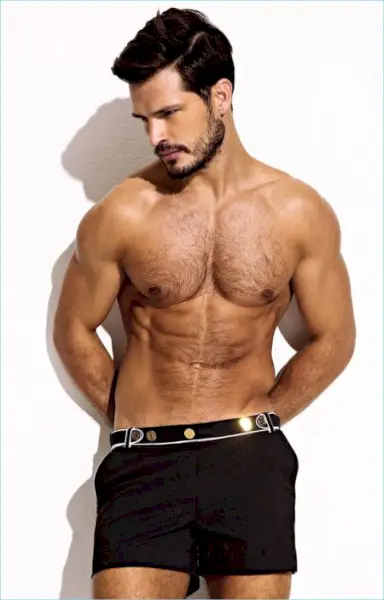 チャーリー・マシュー・ジンク 2017 水着ルックブック 005