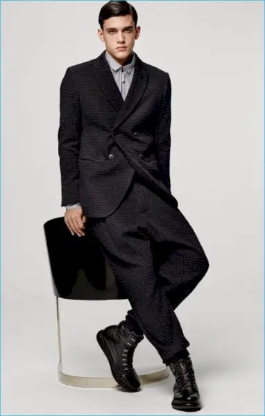 Giorgio Armani 2016 סתיו חורף Mens Lookbook 011