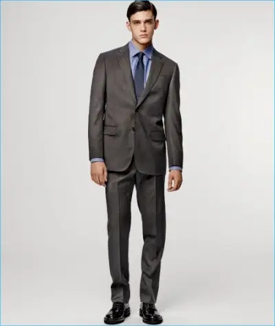 Giorgio Armani 2016 סתיו חורף Mens Lookbook 014