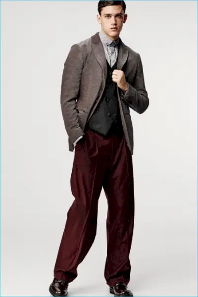 Giorgio Armani 2016 סתיו חורף Mens Lookbook 007