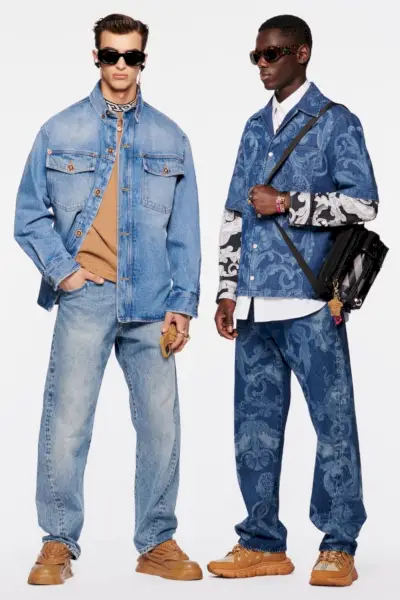 Lookbook kolekcji męskiej Versace Pre Fall 2022 006