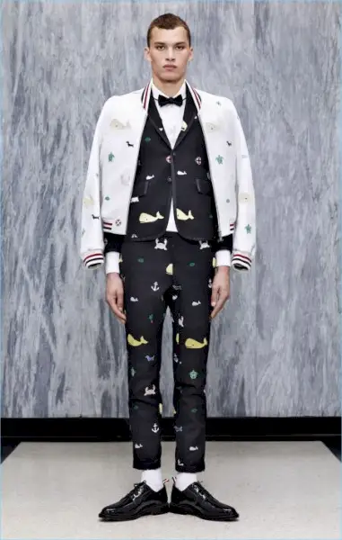 Thom Browne 2017 Printemps Été Mens Lookbook 028