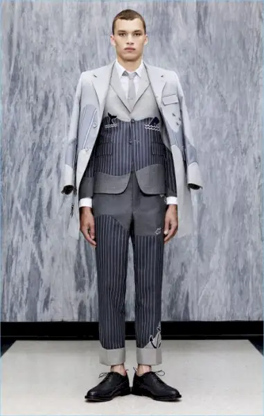 Thom Browne 2017 Printemps Été Lookbook Homme 001