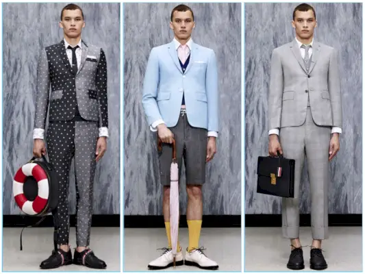 Thom Browne mélange références vestimentaires et nautiques pour le printemps 2017