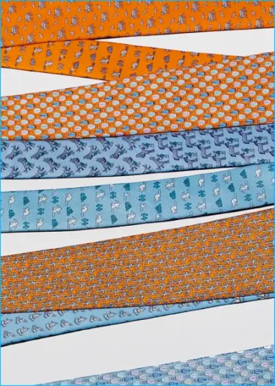 Hermes 2016 Gravatas Masculinas Outono Inverno 019