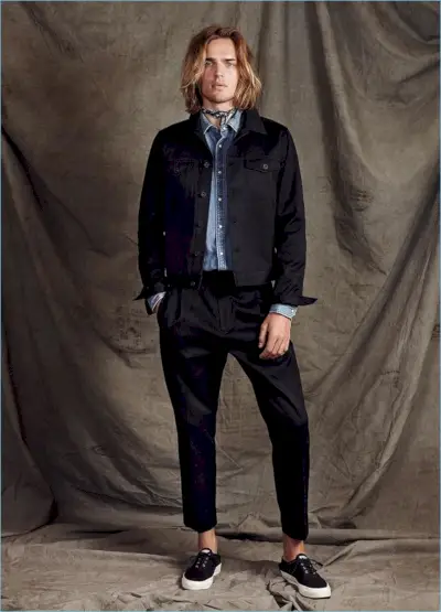 Il Giappone alla diga: i look pre-primavera 2018 di Ton Heukels Sports Scotch & Soda