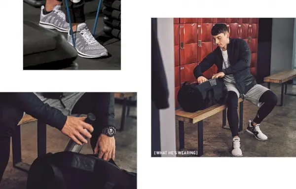 Patrick Frost nosí Satisfy Runnin