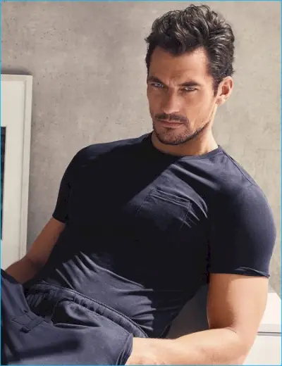 David Gandy Autographe 2016 Automne Hiver Marks Spencer 005