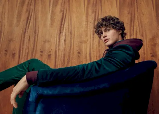 דרווין גריי ספורט גברים קטיפה ירוקה מבית Simons.