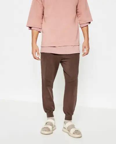 Pluszowe spodnie Zara Man Streetwise z kolekcji