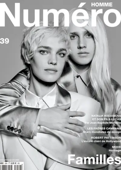 Fiul Nataliei Vodianova, Lucas, face declarații de lux pentru Numéro Homme