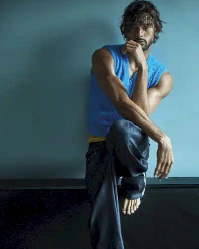 Marlon Teixeira Genser Vest Jeans 2021 Man About Town