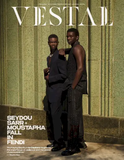 セイドゥ・サールとムスタファのフォールカバー・ベスト(フェンディ)