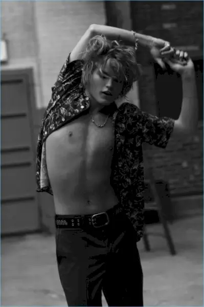 조던 바렛 2017 러쉬 표지 사진 촬영 007