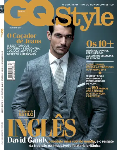 David Gandy dekker GQ Style Brasil i flott dress