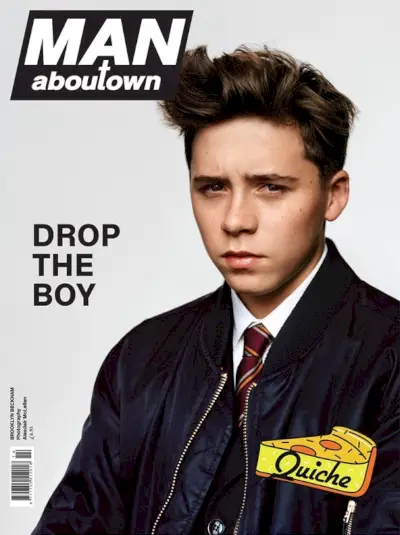 Brooklyn Beckham får modeldebut i Man About Town