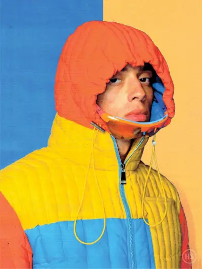 Giacca JEKEUN Central Cee Highsnobiety Photoshoot 2023