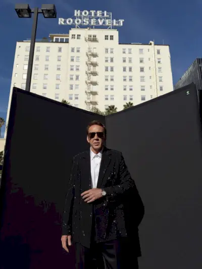 ニコラス・ケイジ W マガジン写真撮影 2024